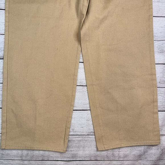Significant Other NWT The Monty Jean High Rise Straight Leg Tan Size 10 $240 - Picture 5 of 12